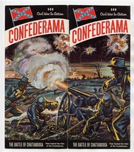 Confederama Brochure The Battle of Chattanooga Tennessee - £14.24 GBP
