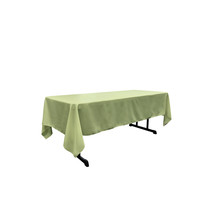 TCpop60x120-SageP19 Polyester Poplin Rectangular Tablecloth Sage - 60 x ... - $911.18 MXN