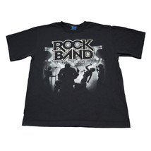 Rock Band Shirt Boys 18 Black Crew Neck Short Sleeve Graphic Print Tee - £12.37 GBP