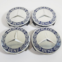 Mercedes Benz 2 15/16" Button Wheel Center Caps OEM # A1714000025 USED SET/4 - $34.99