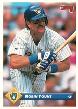 Donruss 93 1992 Baseball Card Series 2 # 441 Robin Yount Brewers - £1.33 GBP