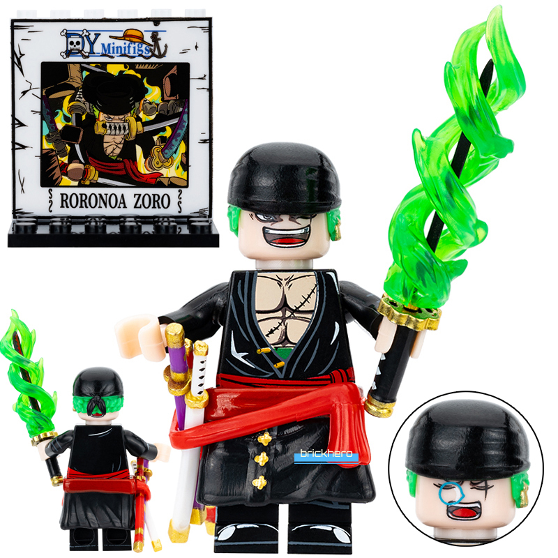 Monkey D. Luffy (Gear 4) One Piece Lego Compatible Minifigure Brick Toys Gift