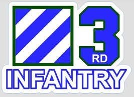 US Army 3rd Infantry Division Sticker (Select your Size) - £1.94 GBP+
