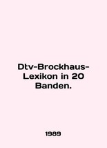 Dtv-Brockhaus-Lexikon in 20 Banden. In English (ask us if in doubt)/Dtv-Brockhau - £235.28 GBP