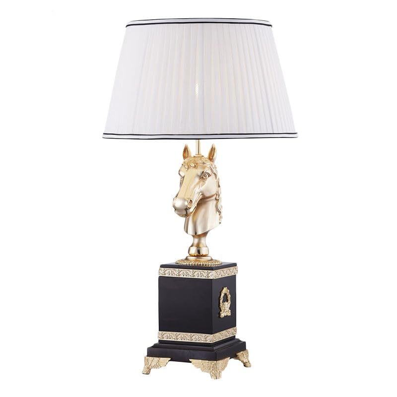 interoknack Classic Gold Horse Head Table Lamp, Black Marble and Wood Ba... - $3,200.00 interoknack Classic Gold Horse Head Table Lamp, Black Marble and Wood Ba... - $3,200.00
