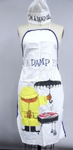 I&#39;M A DAMP FOOL VTG Apron/ Hat Kitchen Home Cooking Baking Chef Parvin C... - £29.08 GBP