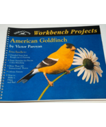 Wildfowl Carving American Goldfinch Project Book Workbench Victor Paroya... - £42.80 GBP