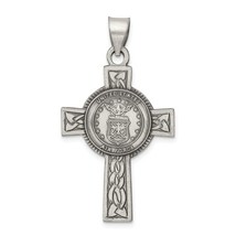 Sterling Silver U.S. Air Force Cross Necklace - $149.99