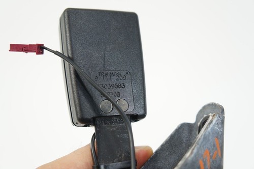 2002-2008 bmw e66 e65 750li 760i 745i REAR left driver seat belt buckle oem Item image 12