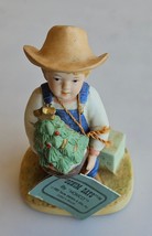 Denim Days HOMCO Home Interiors Gifts Danny Christmas 1523 Figurine Vtg ... - €10,19 EUR