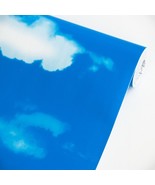 Blue Blue Sky - Vinyl Self-Adhesive Wallpaper Prepasted Wall Stickers Wa... - £20.24 GBP