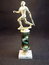 BASEBALL TROPHY 13&quot; Tall Batter Topper 13*5*3.5 with Mount for Year or E... - $10.88