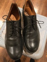 EUC FIORENTI &amp; BAKER Black Laceup Dress Formal Shoes SZ 8.5 Made in Italy - £78.34 GBP