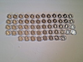 1999-2009 Statehood Quarter Silver Proof Sets 56 US Mint Coins Complete - $989.01