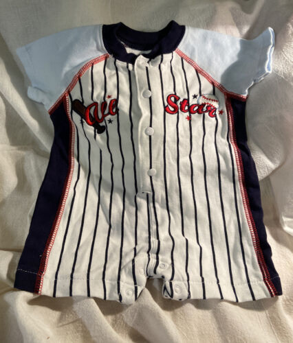 Babyworks All Star Baseball One Piece 3-6 Months - $2.49