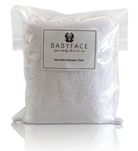 Babyface MICRODERMABRASION CLOTH Natural Make-Up Remover Blackhead Exfol... - £10.21 GBP