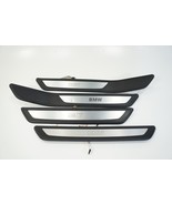 2009-2015 bmw 760li 750li 740li f02 scuff plate sill plate floor door set 4 led - $102.87