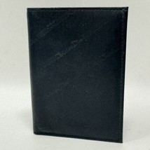 Christian Dior Black Leather Classic Men&#39;s Wallet Trifold - £68.88 GBP