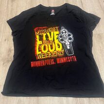 Live and Loud Weekend T-Shirt Minneapolis Ladies XL Lower Class Brats Li... - $18.34