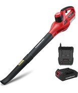 Compact, Lightweight Powersmart Cordless Leaf Blowers With A 20V 2Point 0Ah - $71.92