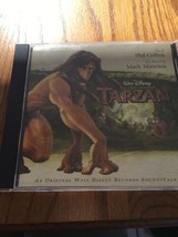 Tarzan Cd 1999 Two Worlds, In My Heart, Trashin&#39; The Camp, Phil Collins, Disney - £19.50 GBP