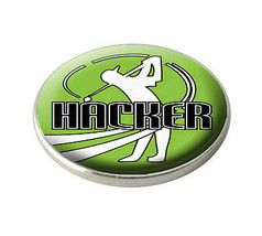 Asbri &quot; Hacker &quot; Golf Ball Marker. - £2.31 GBP