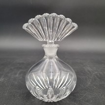 Marquis by Waterford Crystal Cut Glass Perfume Bottle with Fan StopperMa... - $17.81