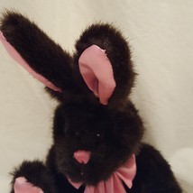 Easter Bunny Rabbit Plush Stuffed Animal 2006 Kids America Corp Brown Pink 11&quot; - £10.21 GBP