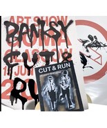 Banksy Cut And Run 1st Edition Book &amp; Two Prints shipping from USA - $240.95