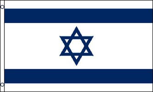 ISRAEL 3 X 5 FLAG banner FL159 flags 3x5 NEW country wall hanging  ISRAE... - $6.60