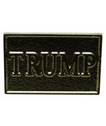Wholesale Pack of 12 Trump Gold Stamped Bike Hat Cap lapel Pin - $32.88