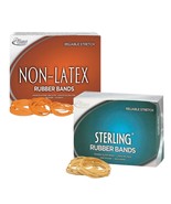 Alliance Non-Latex Orange 1 lb Size 117B &amp; Sterling Rubber Bands 1 lb Si... - €28,43 EUR