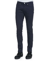 Acne Studios Max Satin Blue Jean Trousers Size 34/32 - £71.92 GBP