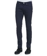 Acne Studios Max Satin Blue Jean Trousers Size 34/32 - £71.11 GBP