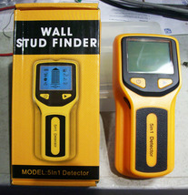 5 in 1 Stud Detector Metal Wire Cable Detector Pipe Tester  - $24.99