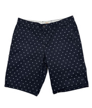 Dockers Men Size 34 (Measure 34x10) Black Volleyballs All Over Print Chino Short - £9.22 GBP