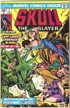 Skull the Slayer Comic Book #2 Marvel Comics 1975 FINE- - £4.29 GBP
