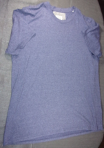 Anvil Knitwear COTTON/POLYESTER Blue Tee T Shirt Xl - £14.88 GBP