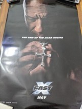 Official Fast X The End Of The Road Movie Poster 27&quot; X 40&quot; - $29.69