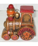 Vintage 1976 Hallmark Cards Train Engine Christmas Plastic Ornament - €7,73 EUR
