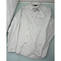Under Armour Men Shirt Long Sleeve Lightweight Fishing Hiking Button Up ... - $14.82