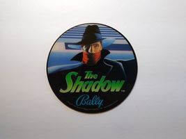 The Shadow Bally Round Coaster 1994 Vintage Comic Collectible Pinball Game - $10.52