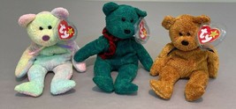 Lot of Ty Beanie Babies Super Soft Excellent Condition Wallace Fuzzy and... - $24.99