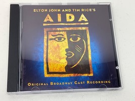 2000 Elton John &amp; Tim Rice&#39;s AIDA Original Broadway Cast Recording CD - £7.89 GBP