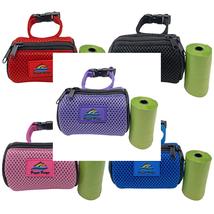 American River Multi-Purpose Double Zip Closure Poop Bag Holder - 5 Colors - $9.99