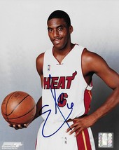 Eddie Jones Miami Heat signed basketball 8x10 photo COA. - £50.63 GBP