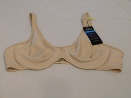 Bali Smoothing Bra Women&#39;s Ladies Size 40B Style DF3383 Silky Smooth Lt Beige - £39.56 GBP