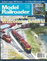 Model Railroader Magazine-July 1997-Maine Central HO-158 pages - £8.36 GBP