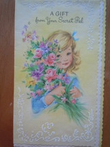 Vintage A Gift From Your Secret Pall Greeting Card Coronation Collection Unused - £3.92 GBP