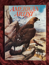 AMERican ARTIST April 1977 Roger Tory Peterson Jack Davis Forest Moses Jim Gray - £7.88 GBP